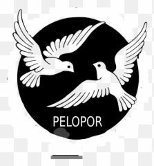 Pigeon Logo Clip Art - Vector Clip Art Online Clipart Love Birds Black And White Png,Bird Logos