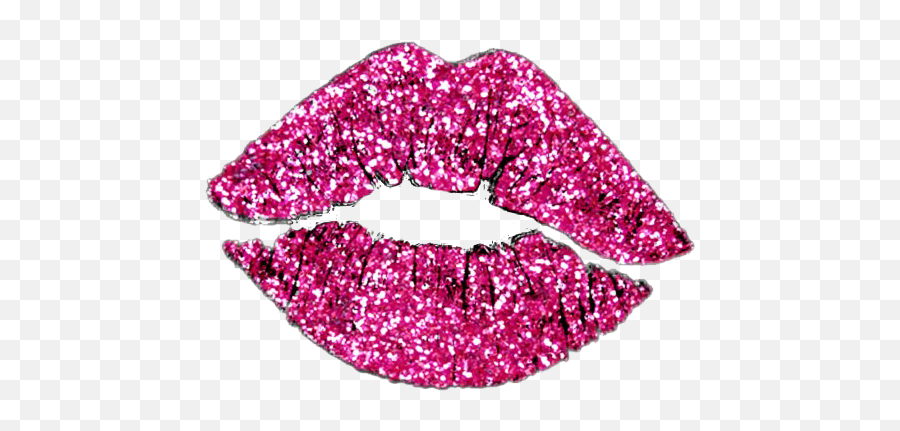 Glitter Lips Png Image Transparent - Pink Glitter Lips Clipart,Glitter Background Png