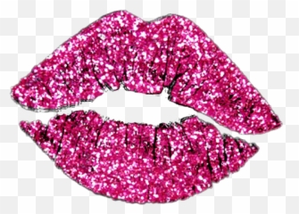 Glitter Lips Png Image Transparent - Pink Clipart