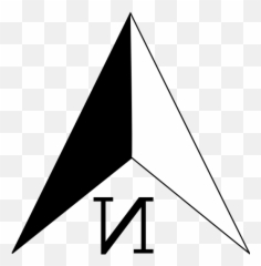 North Arrow - Transparent Background png