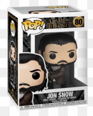 Funko Pop Tv Game Of Thrones S8 - Jon Snow Walmartcom Arya With Two Headed Spear Funko Png,Jon Snow Png
