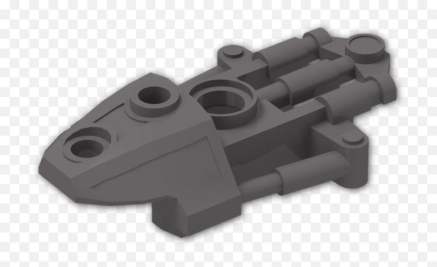 Technic Bionicle Toa Inika Thigh Armor - 53543 Dark Stone Grey Rifle Png,Bionicle Png