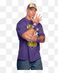 John Cena Png - Purple Attire