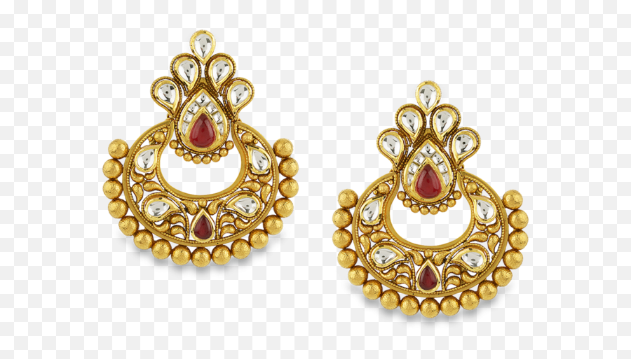 Png Earring Transparent Background - Gold Earrings Hd Png,Earring Png