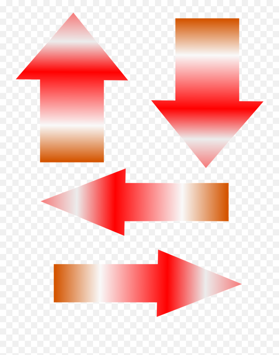 Arrows Pointers Red - Graphic Design Png,Red Arrows Png