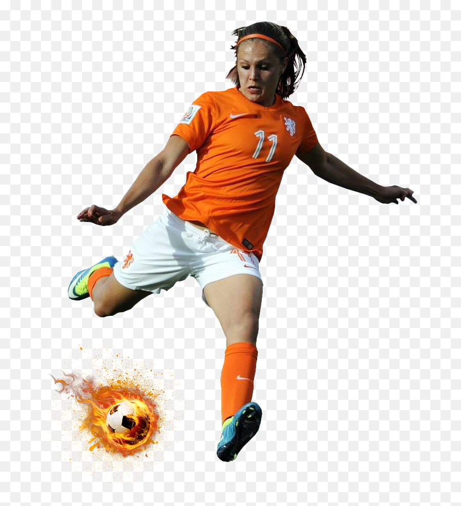 Women Football Png Transparent Images - Martens Netherlands Soccer,Soccer Ball Png Transparent