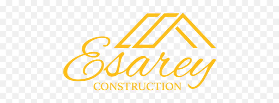 Esarey Construction - Horizontal Png,Construction Logo
