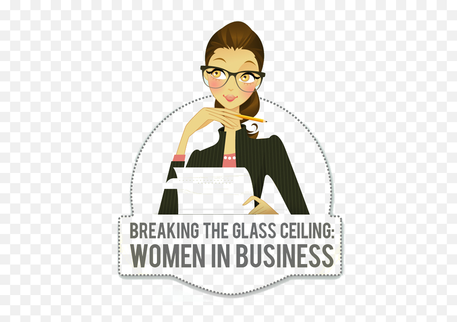 Download Vector Transparent Women Entrepreneurs The Age Of - Women In Business Infographic Png,Glass Breaking Png