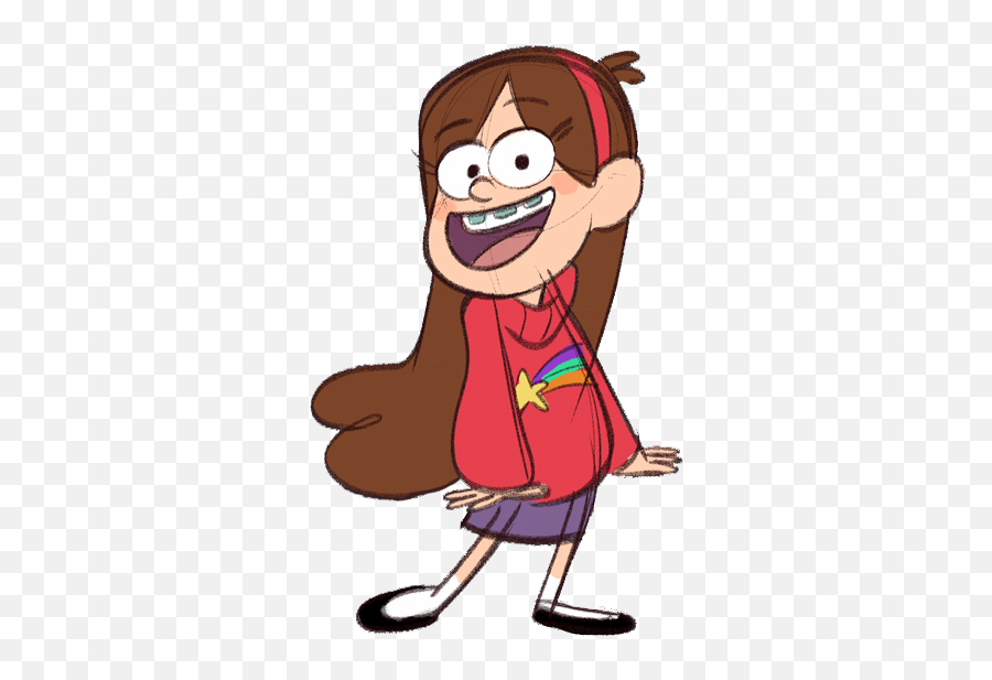 Gravity Falls Clipart - Mabel Gravity Fall Png Full Size Female Cartoon Characters,Gravity Falls Png