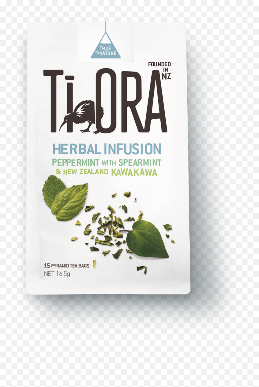 Herbal Infusion - Peppermint With Spearmint Tiora Green Tea Passion Fruit Png,Mint Leaves Png