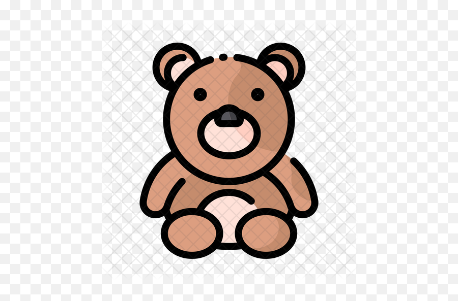 Teddy Bear Icon - Teddybär Icon Png,Teddy Bear Transparent Background