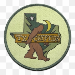 Yetibitecom - Illustration and Design Texas Cryptids Logo Sticker png