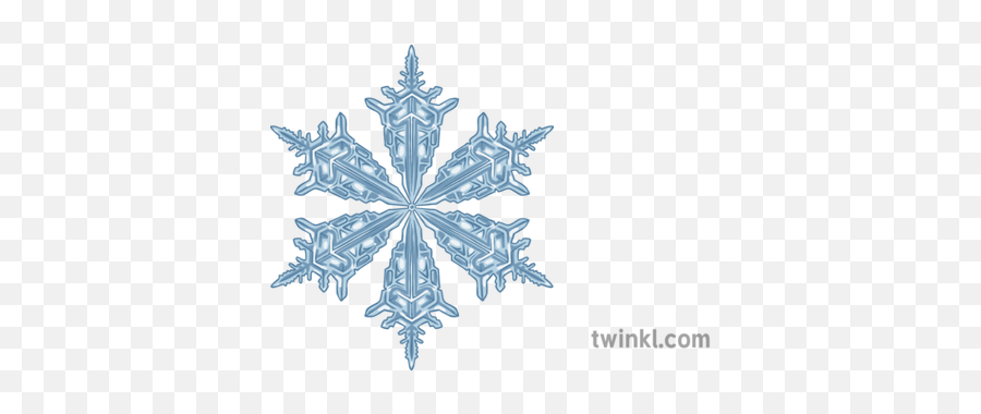 Crystal Snowflake Illustration - Twinkl Most Used Passwords 2017 Png,Snowflake Png