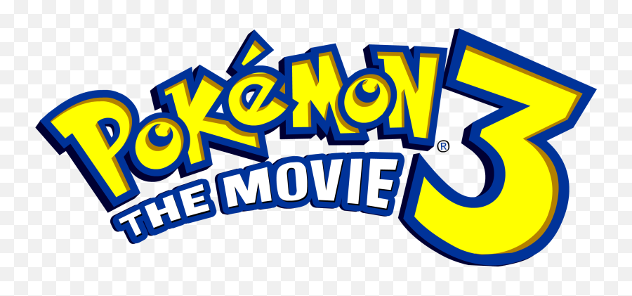 Download Pok 233 Mon The Movie - Pokemon The Movie 3 Logo Pokemon Go At Home Png,Pikachu Logo