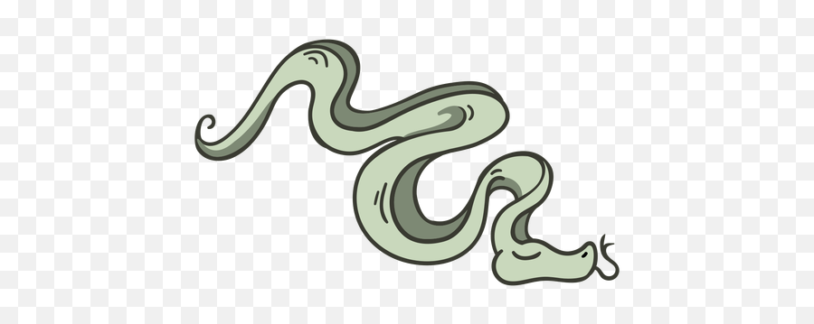 Green Snake Character Stylish - Transparent Png U0026 Svg Vector Automotive Decal,Green Snake Png