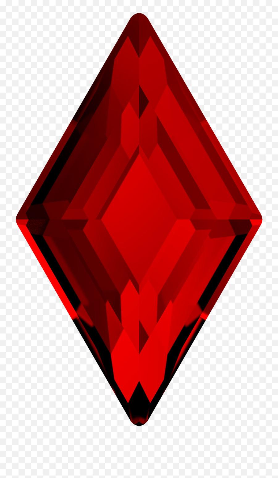 Swarovski 2773 Diamond Shape Fb - Ruby 1250x2048 Png Language,Diamond Shape Png