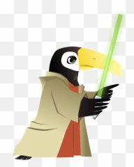 Toucan Jedi Master Clipart I2clipart - Royalty Free Public Darth Vader Png,Toucan Png