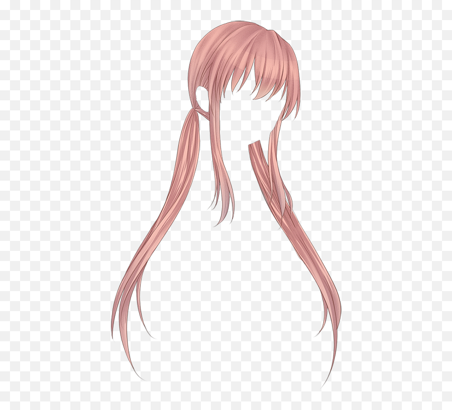 Anime Hair Png 4 Image - Anime Girl Hair Transparent,Anime Hair Transparent