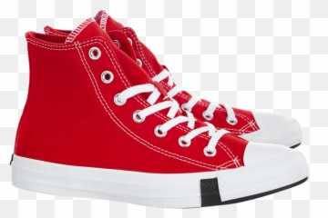 Converse Chuck Taylor All Star High - Red Logo Play png