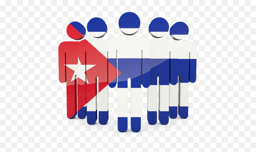Id - 1643284965 Cuba Png V76 Images Puerto Rico Flag With People,Cuba Png
