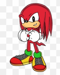 Classic Knuckles Png Banner Stock - The Echidna