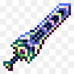 Pixilart - ZENITH TERRARIA by kittygod Terraria Zenith Pixel Art png