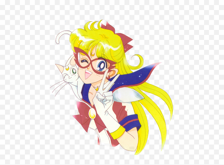 Image About Anime In Sailor Moon By Brittney - Artemis And Sailor V Png,Sailor Venus Png