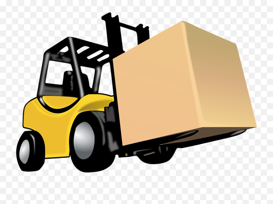 Forklift Lift Truck Industrial - Difference Between Car And Forklift Png,Forklift Png