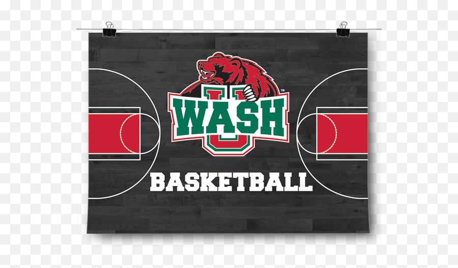 Washington University - St Louis Bears Basketball Court Neuqua Valley Basketball Png,Washington University In St Louis Logo