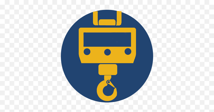 Crane Scale Icon Blue - Root Neal U0026 Company Horizontal Png,Scale Icon Png