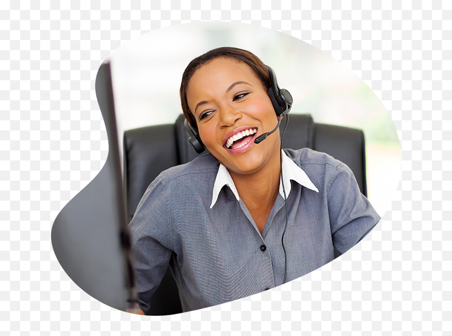 Home - Virtual Front Desk Headset Png,Receptionist Png