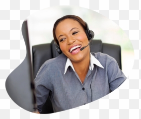 Home - Virtual Front Desk Headset Png,Receptionist Png