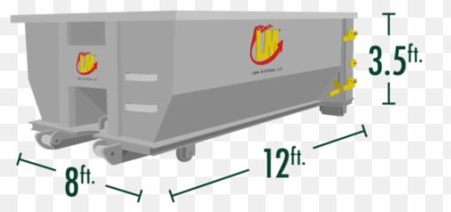 Dumpster Rental Nj U2013 Same - Day Delivery Lu0026m Disposal Llc Png,Dumpster Transparent