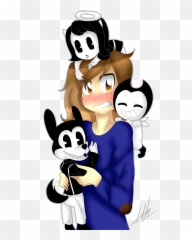 Anime Angel Png - Well Bendy Boris And Alice Angel As Bendyx Alice Angel X Boris,Baby Angel Png