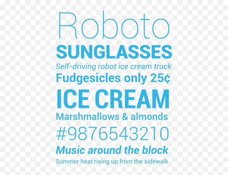 How To Customize Your Android System Fonts Greenbot - Roboto Png,Galaxy S3 Icon Set