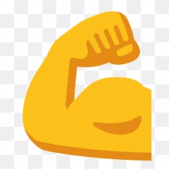 Emoji Png - Muscle Clipart