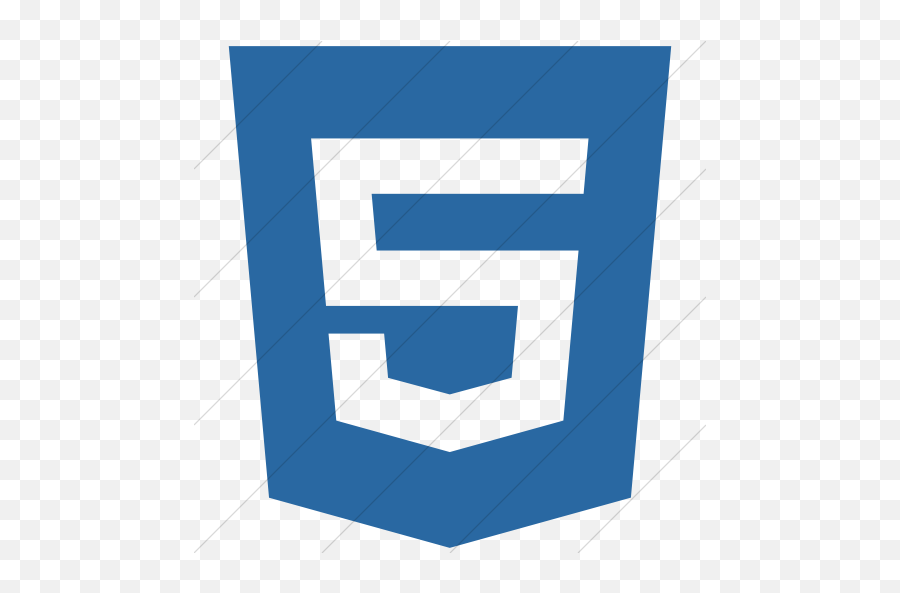 Simple Blue Html5 Icon - Html Logo Png,Html5 Icon