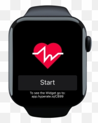 Hyperateio - Heart for Twitch OBS u0026 many more Watch Strap png