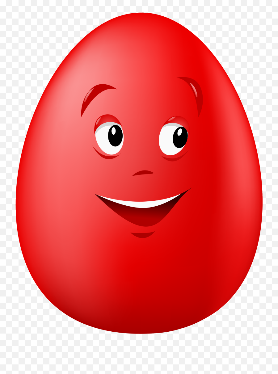 Smiling Mouth Png - Smiling Clipart Red Transparent Easter Easter Eggs,Smiling Mouth Png