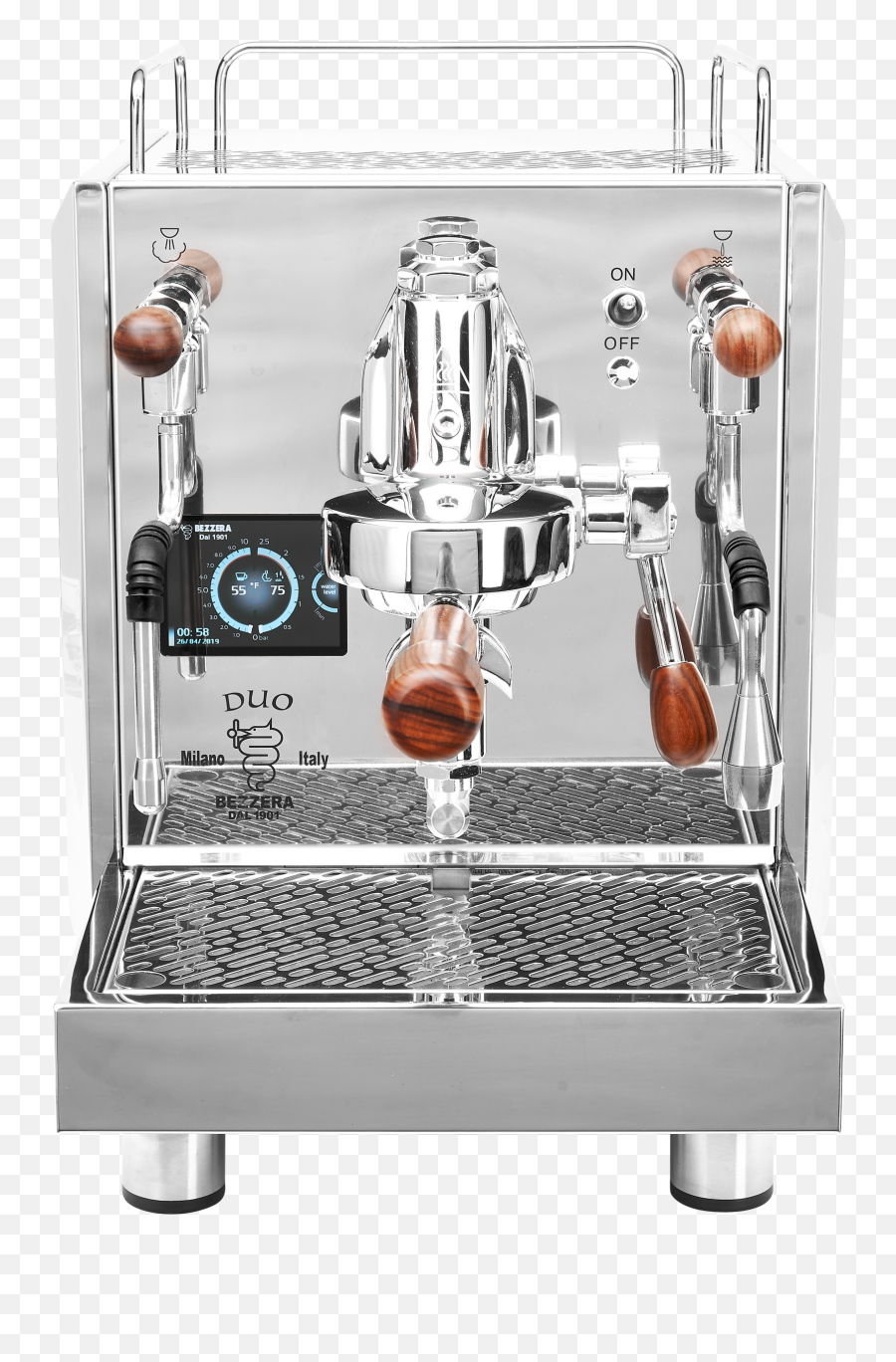 Bezzera Duo Mn U0026 Fratenzano 64 Evo Gray Grinder - Bezzera Coffee Machine Png,Icon Boiler Manual