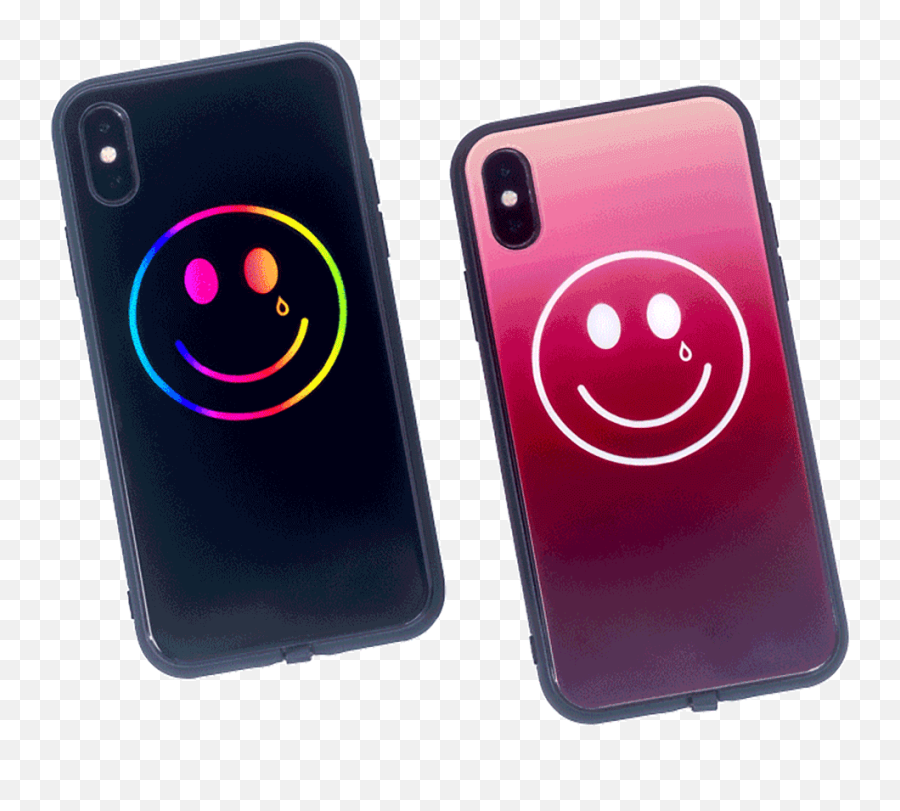 Light - Up Happy U0026 Sad Iphone Case Smartphone Png,Malese Jow Gif Icon