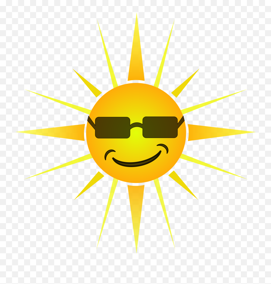 Happy Sun Png Picture - Cool Sun Vector,Happy Sun Png