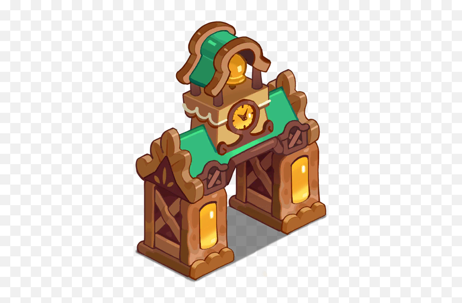 Caramel Clock Tower Cookie Run Kingdom Wiki Fandom - Clip Art Png,Clock Tower Icon