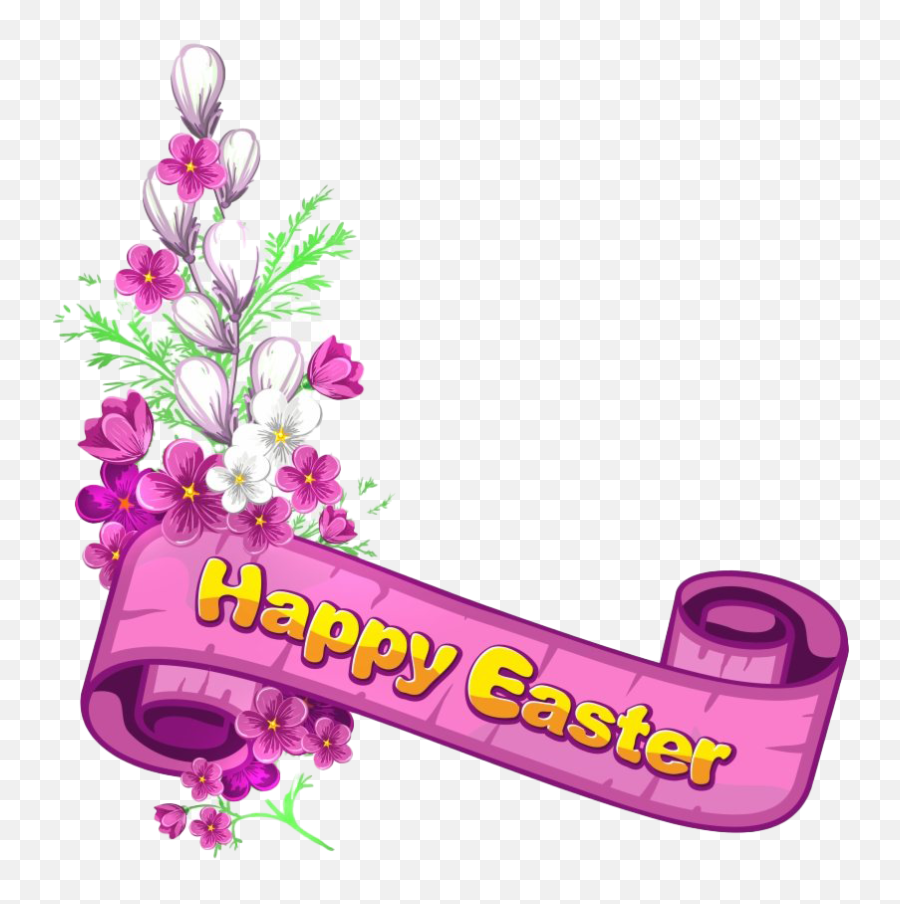 Banner Png Images Transparent Free Download Pngmartcom - Religious Happy Easter Clipart,Free Transparent Images