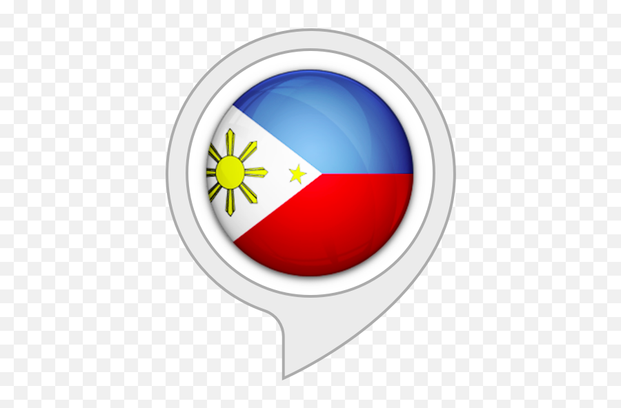 Amazoncom Dailytagalog Alexa Skills - Icon Philippines Flag Png Round,Philippine Flag Icon