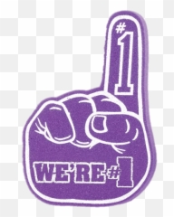 Objects - We Re Number One Png,Foam Finger Png