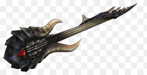 Fellow Hunting Horn Users Are You Ready For Another Guitar - White Fatalis png