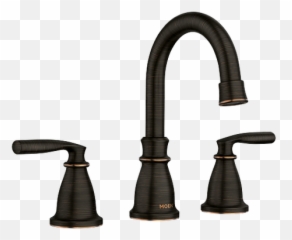 84539srn Moen Hilliard Two - Handle Widespread High Faucet png