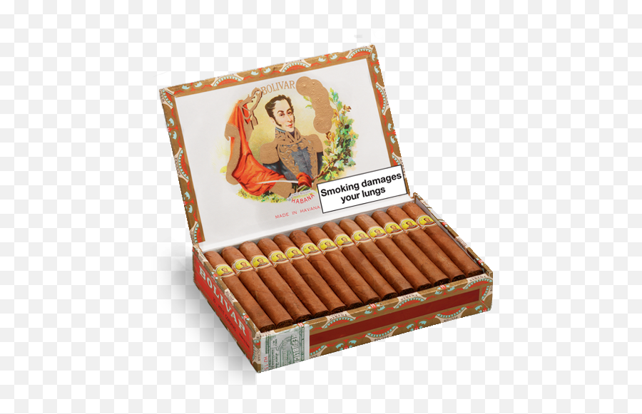 Bolivar Petit Coronas Cigar - Box Of 25 Bolivar Petit Coronas 25 Png,Coronas Png