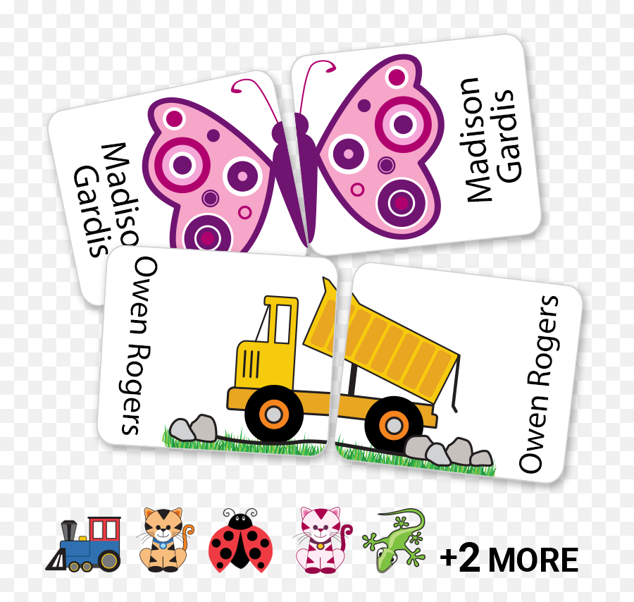 With Icons - Preschool Shoe Labels Png,Kindergarten Icon